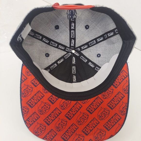 FUNKO MARVEL The Amazing Spider - Man Snap Back Flat Bill Hat Spiderman - Picture 7 of 7